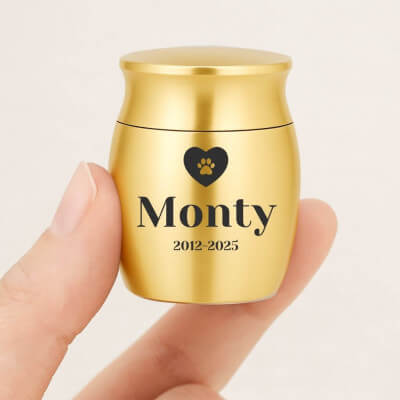 Personalised Pet Keepsake Urn - Mini Dog Urn...